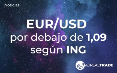 EUR/USD por debajo de 1,09 según ING