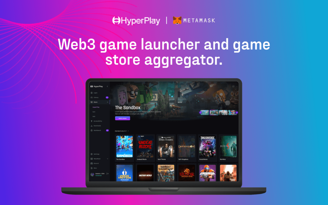 HyperPlay Avanzadilla de las Plataformas de Juegos Play2Earn para PC. Desafiando a Steam?