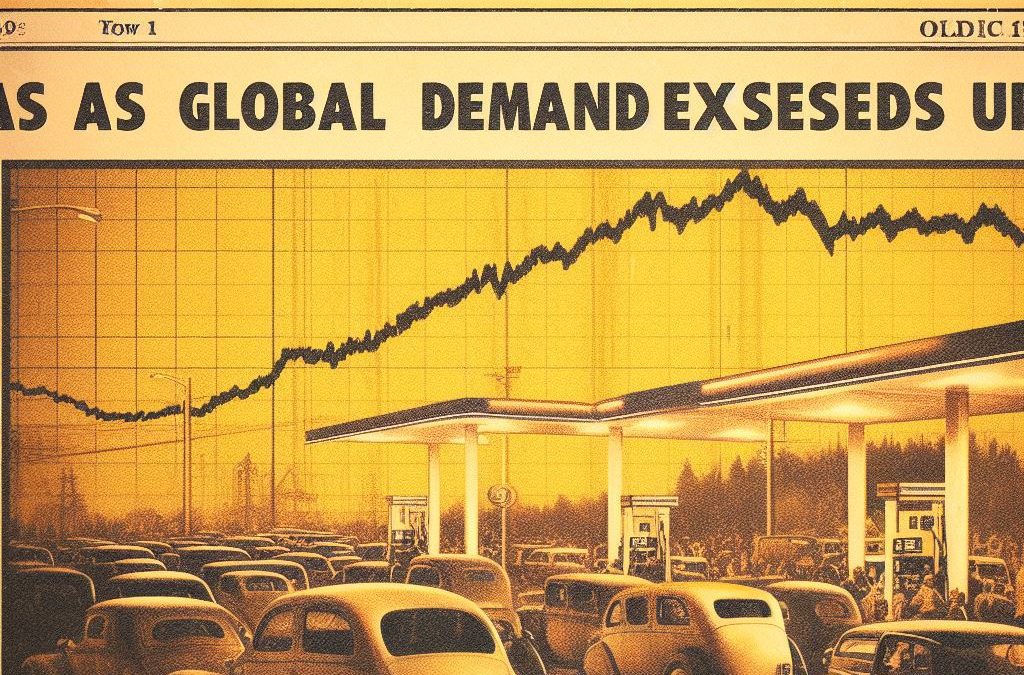 Crisis en medio de la subida del petróleo